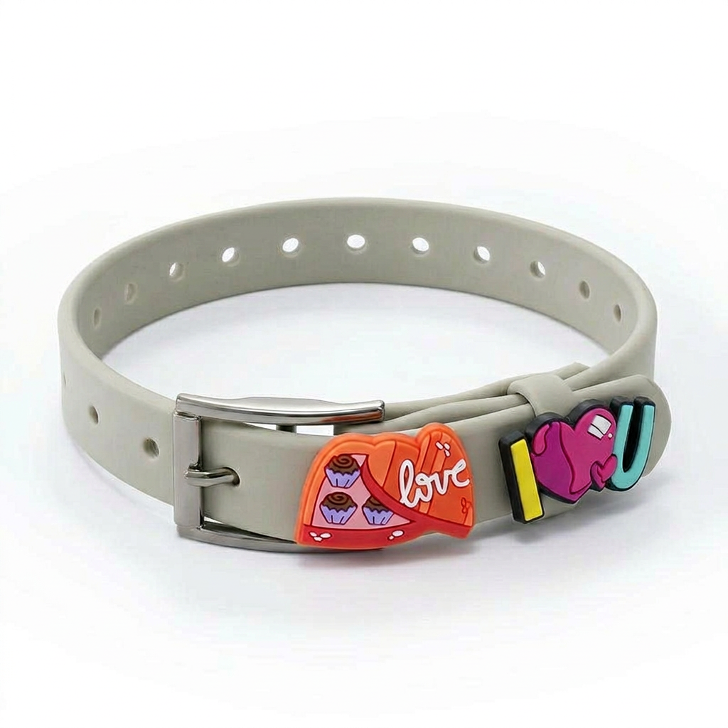 Customizable Charm Pet Collar