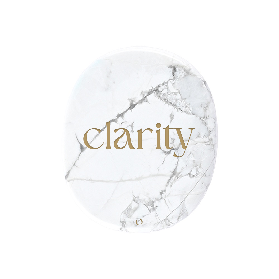⚪️ clarity stone-firm