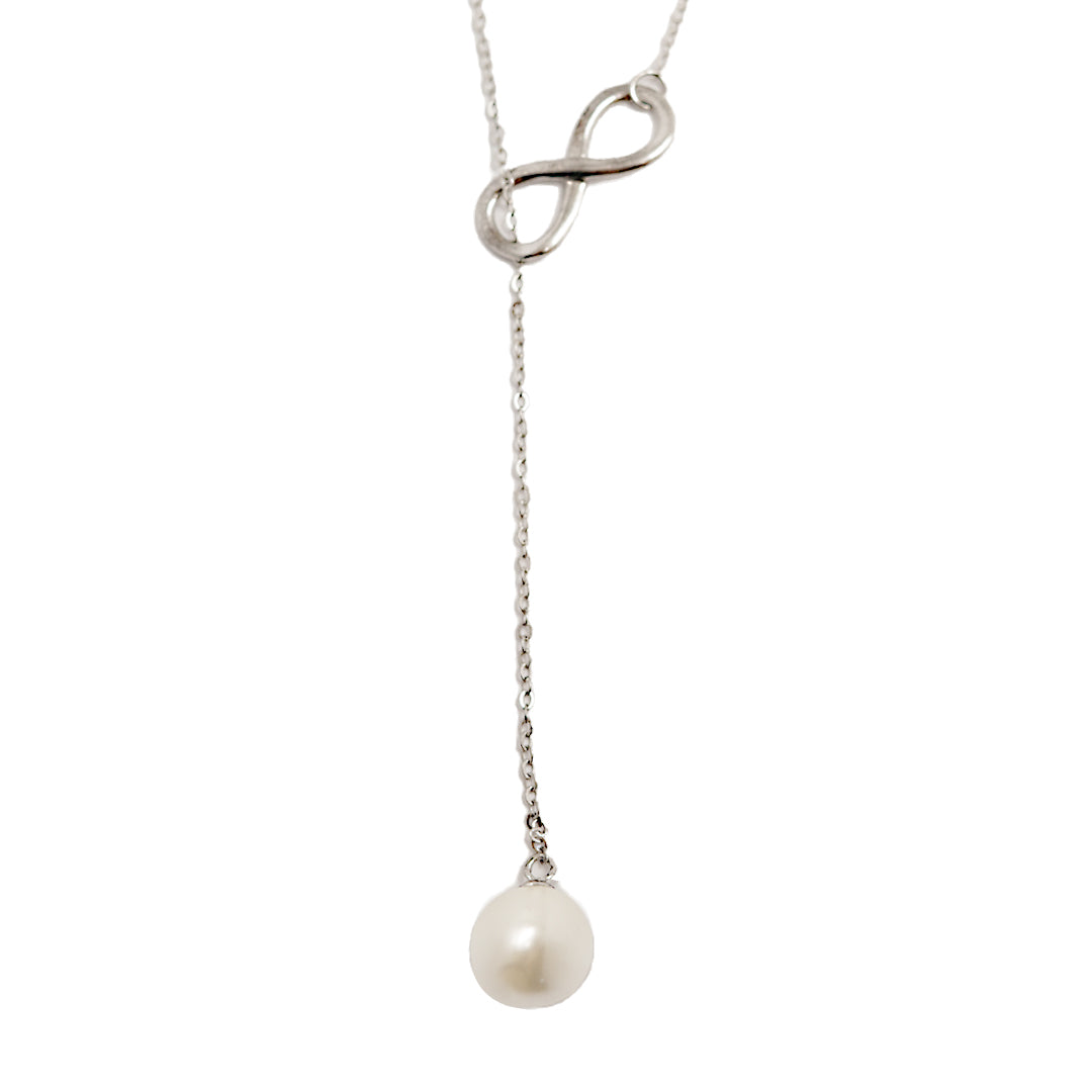 pearl necklace - infinity tide - Lyra