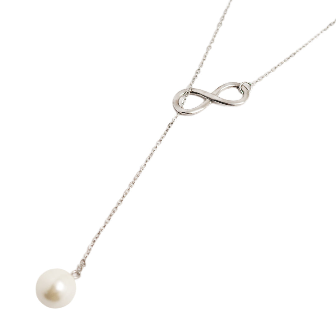 pearl necklace - infinity tide - Lyra