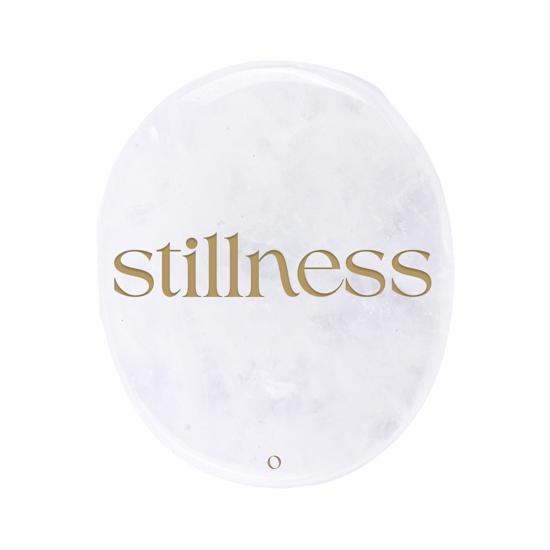 🤍 stillness stone-firm