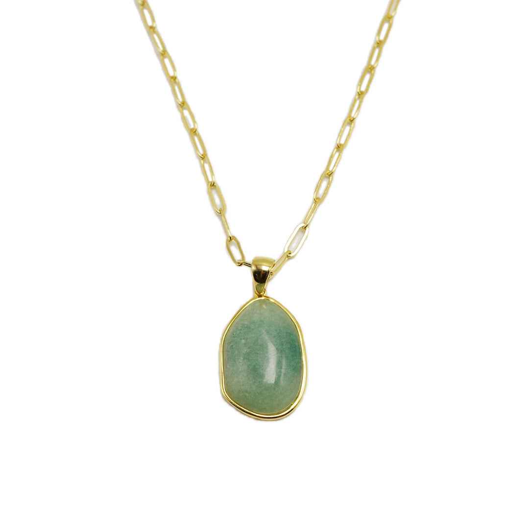 emerald path nfc crystal necklace – smart crystal for connection - Lyra