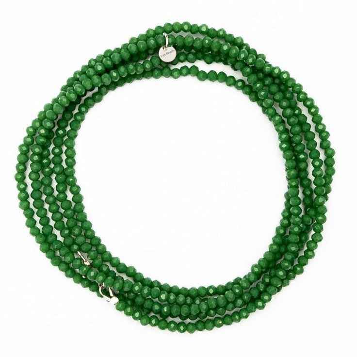 multicolor spinel beaded necklace | dopamine jewelry for layering & light - Lyra
