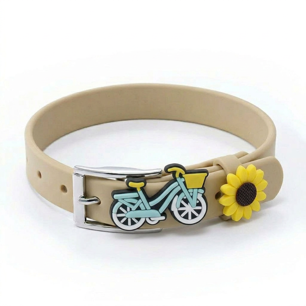 Customizable Charm Pet Collar