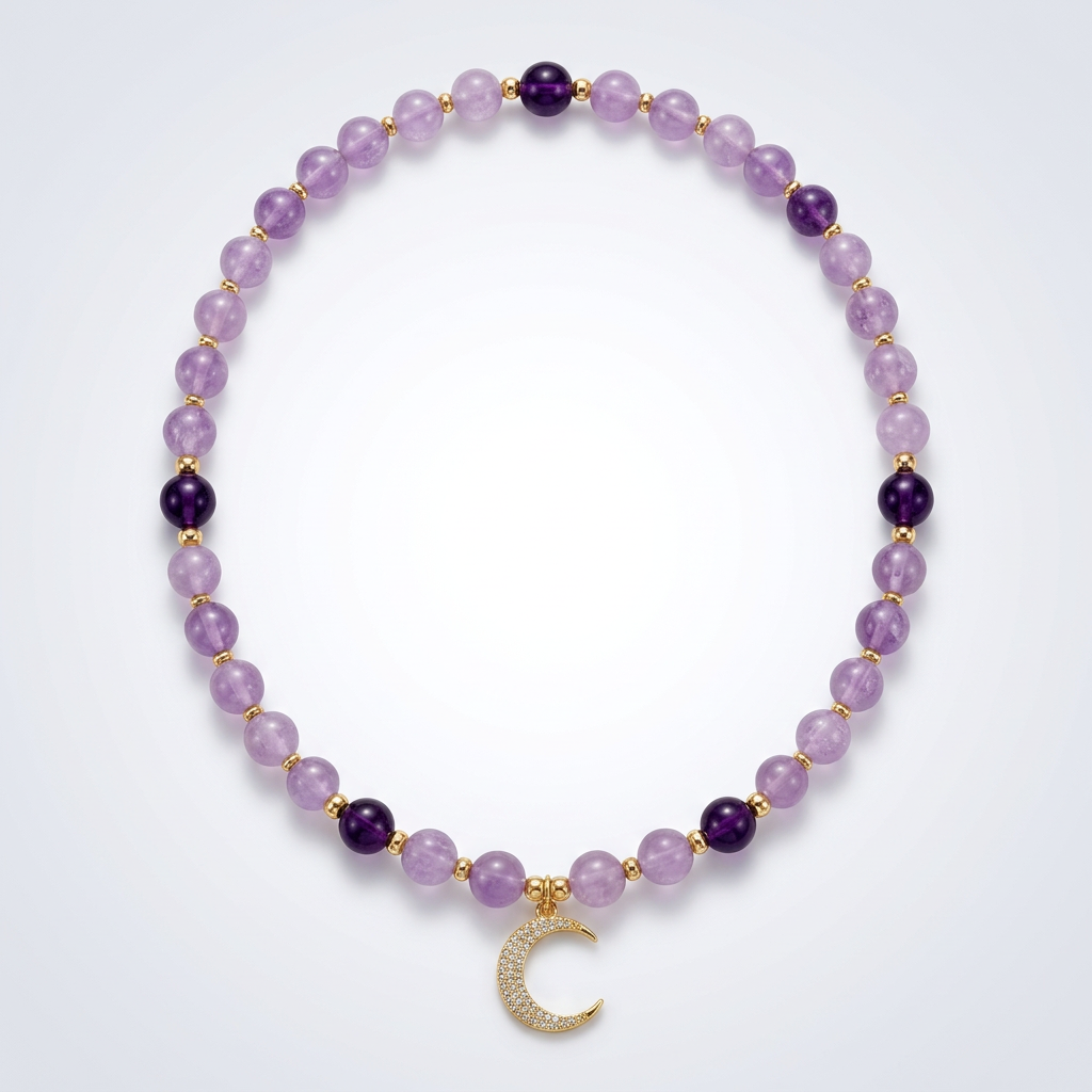 Matching Crystal Necklace for You & Your Pet
