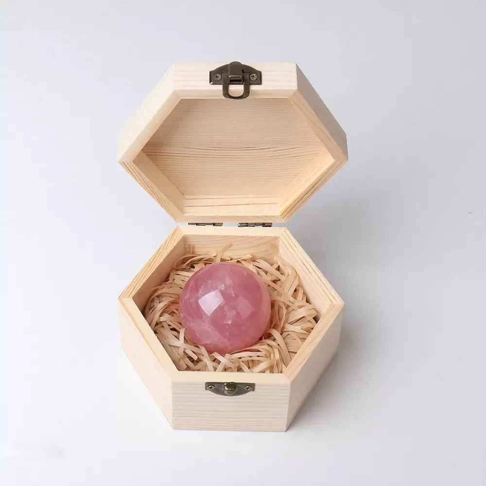 rose quartz love sphere - Lyra
