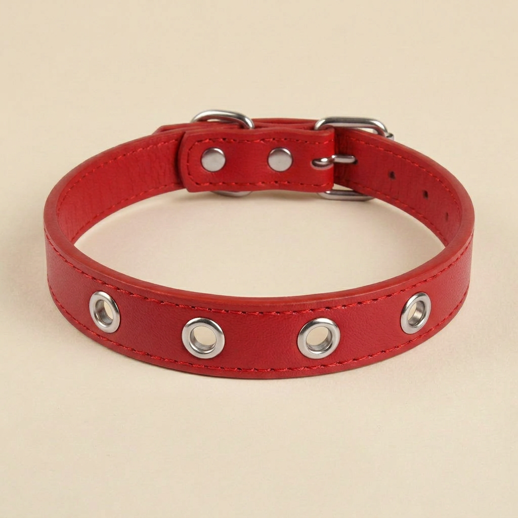 Customizable Leather Pet Collar