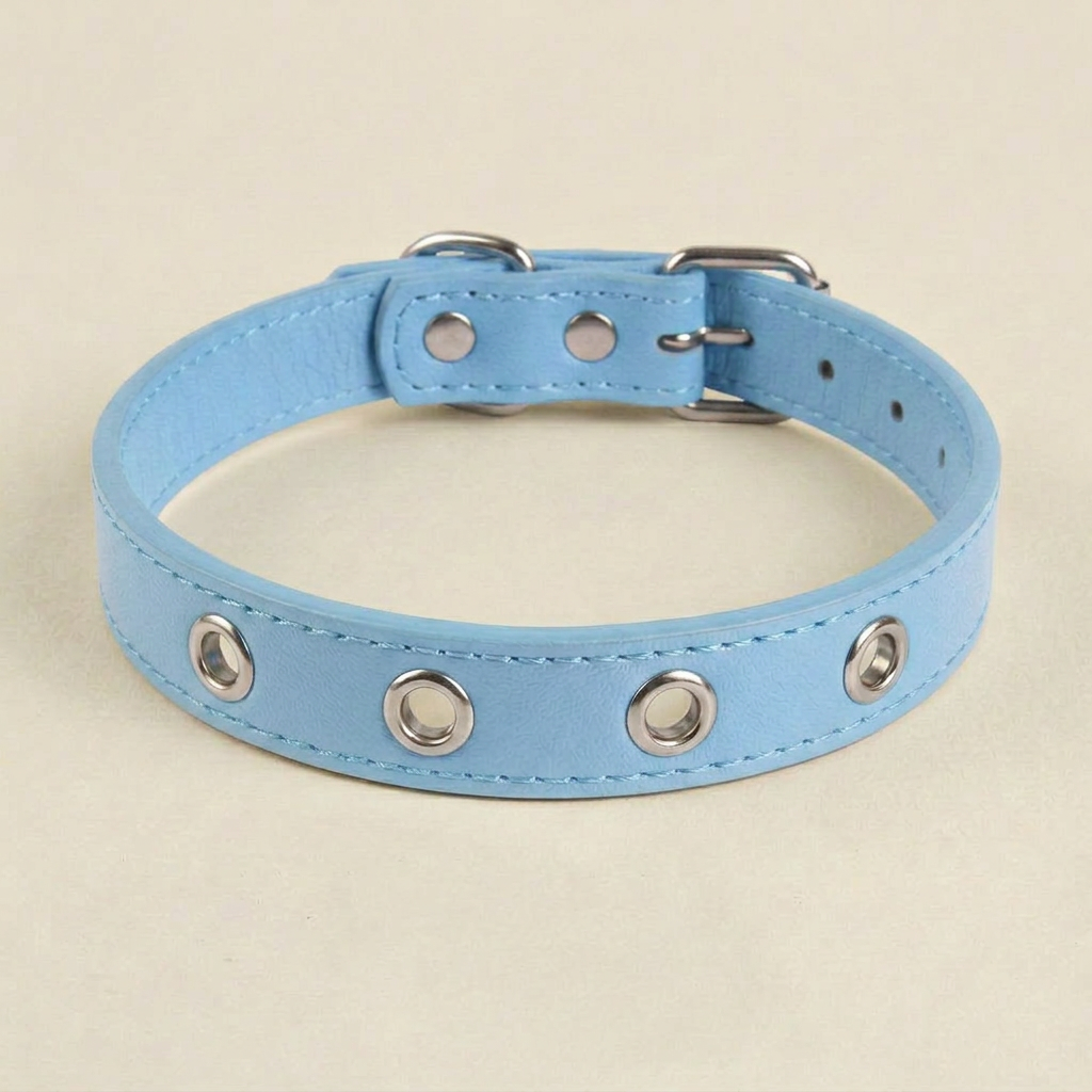 Customizable Leather Pet Collar