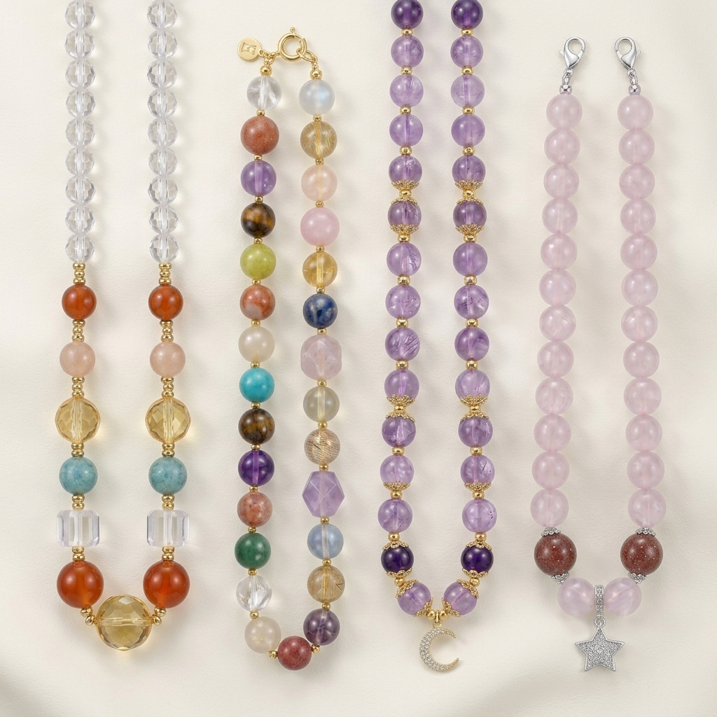 Matching Crystal Necklace for You & Your Pet