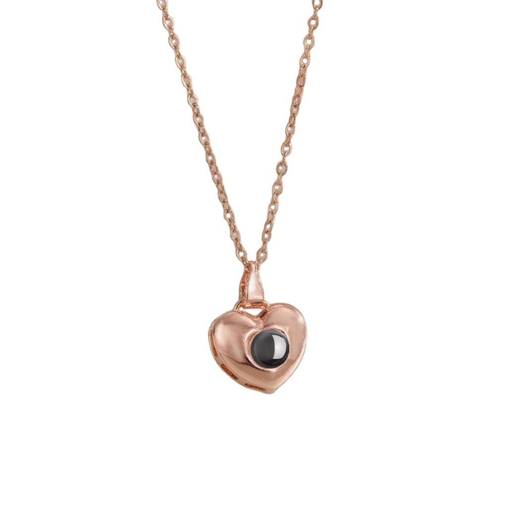 heart projection necklace - Lyra