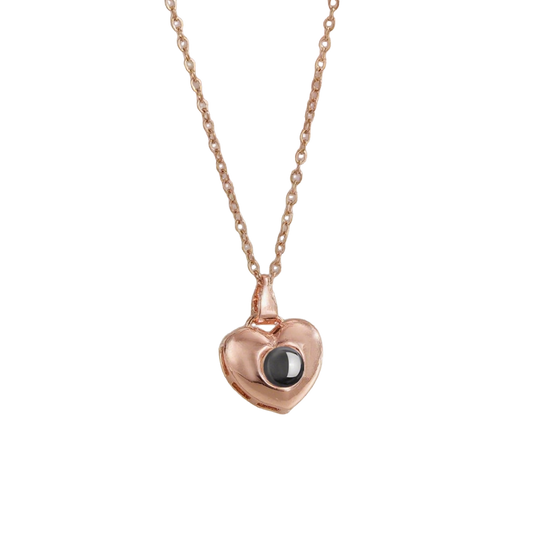 heart projection necklace - Lyra