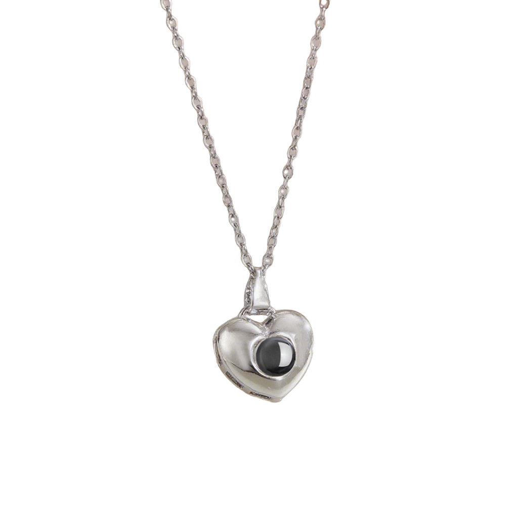 heart projection necklace - Lyra