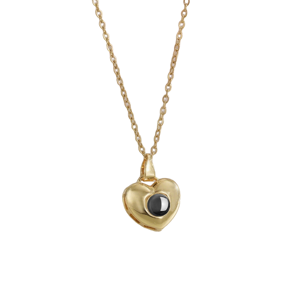 heart projection necklace - Lyra
