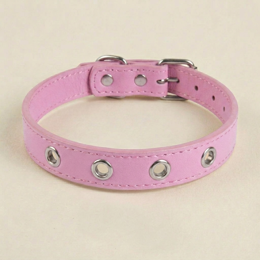Customizable Leather Pet Collar