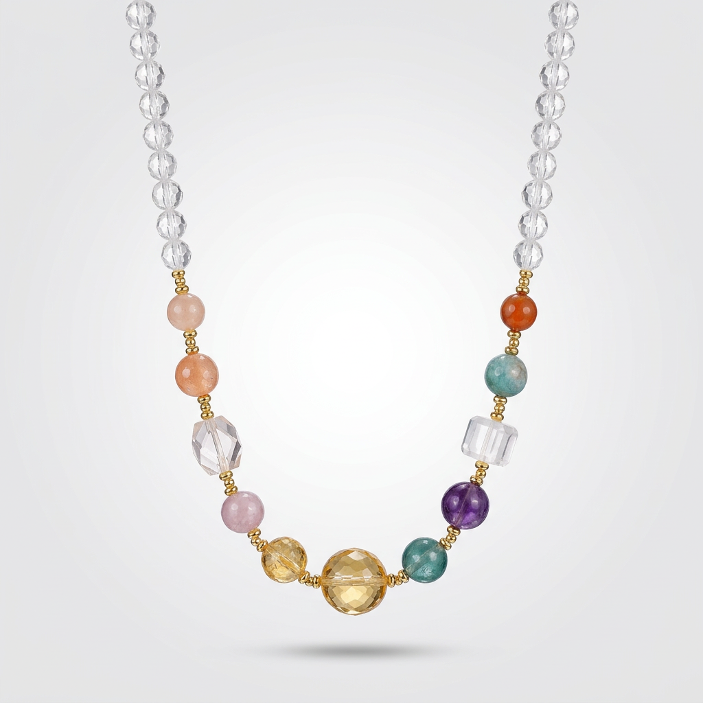 Matching Crystal Necklace for You & Your Pet