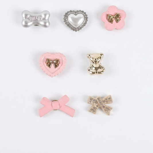 Leather DIY Collar Charms