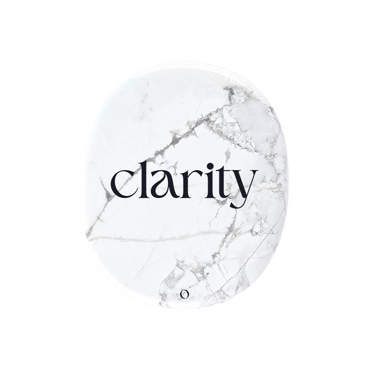 ⚪️ clarity stone-firm