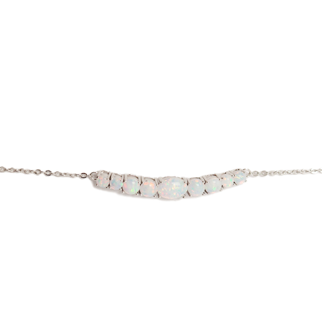 opal polaris bangle bracelet - Lyra