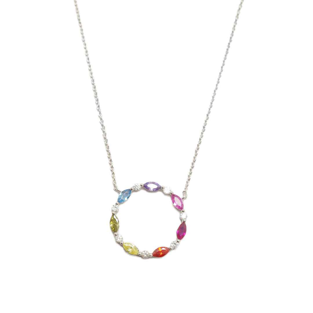 rainbow harmony necklace - Lyra