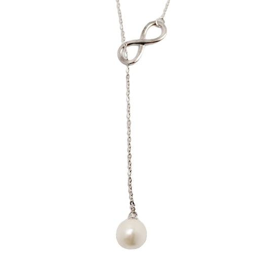 pearl necklace - infinity tide - Lyra
