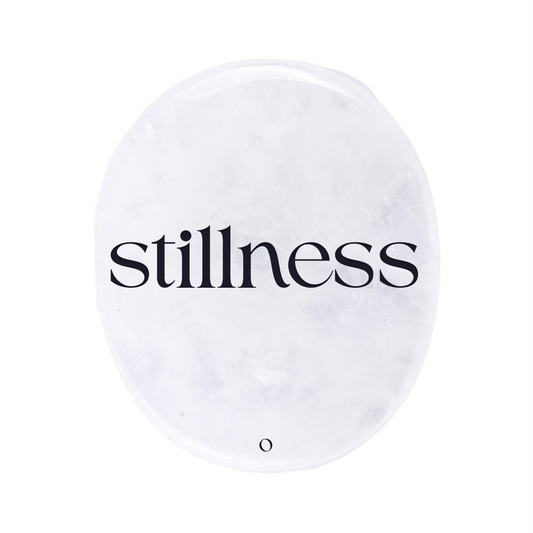 🤍 stillness stone-firm
